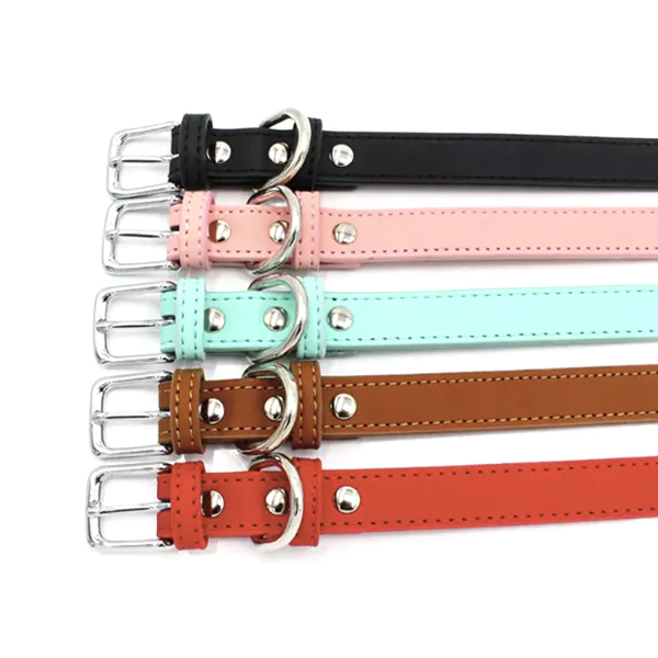 Collar De Cuero Para Perro - Imagen 3