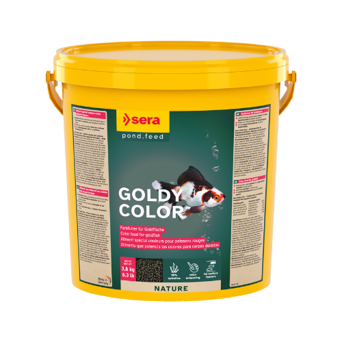 Alimento granulado peces agua fría. Sera Goldy Color 3,8kg