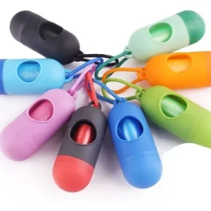 Contenedor golgante bolsas residuos