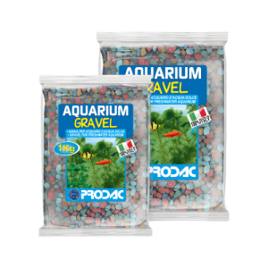 Cuarzo multicolor, sustrato para acuario. Prodac 2,5kg