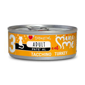 Disugual Gato Mini Me 3 Pavo x 85gr