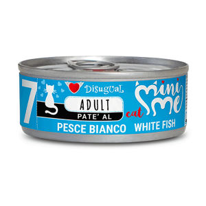 Disugual Gato Mini Me 7 Pescado Blanco x 85gr