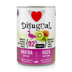 Disugual Para Perro Con Pato y Kiwi