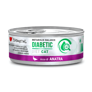 Disugual Gato Diabético con Pato x 85gr