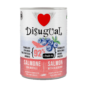 Disugual Perro Salmón con Arándanos