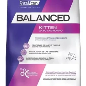 Vitalcan Balanced gato kitten x 7,5 kgs