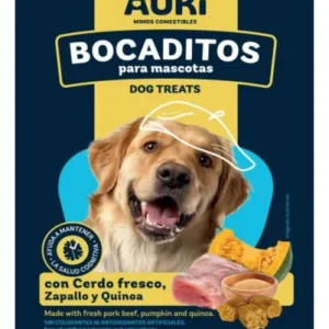 AUKI BOCADITOS CERDO Y QUINOA X 100 GS