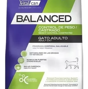 Vitalcan Balanced gato control de peso x 7.5 kg
