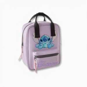 Stitch mochila púrpura para niños