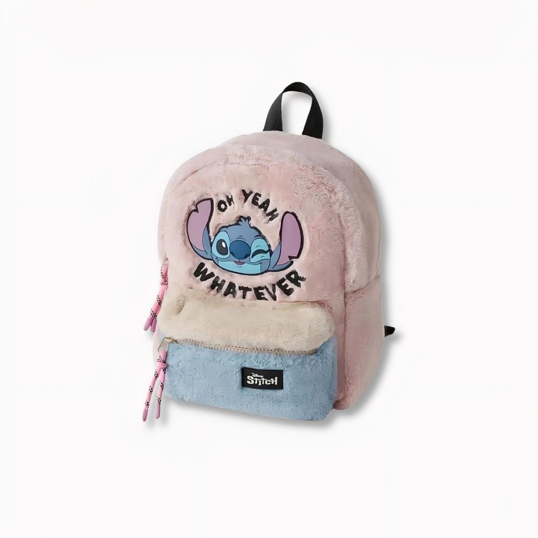 Mochila de felpa Stitch para niños