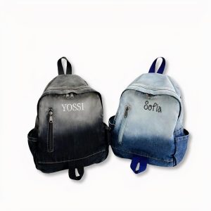 Mochila vaquera personalizada