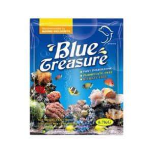 Sal para acuario marino de arrecife. Blue Treasure Reef Sea Salt 6,7kg