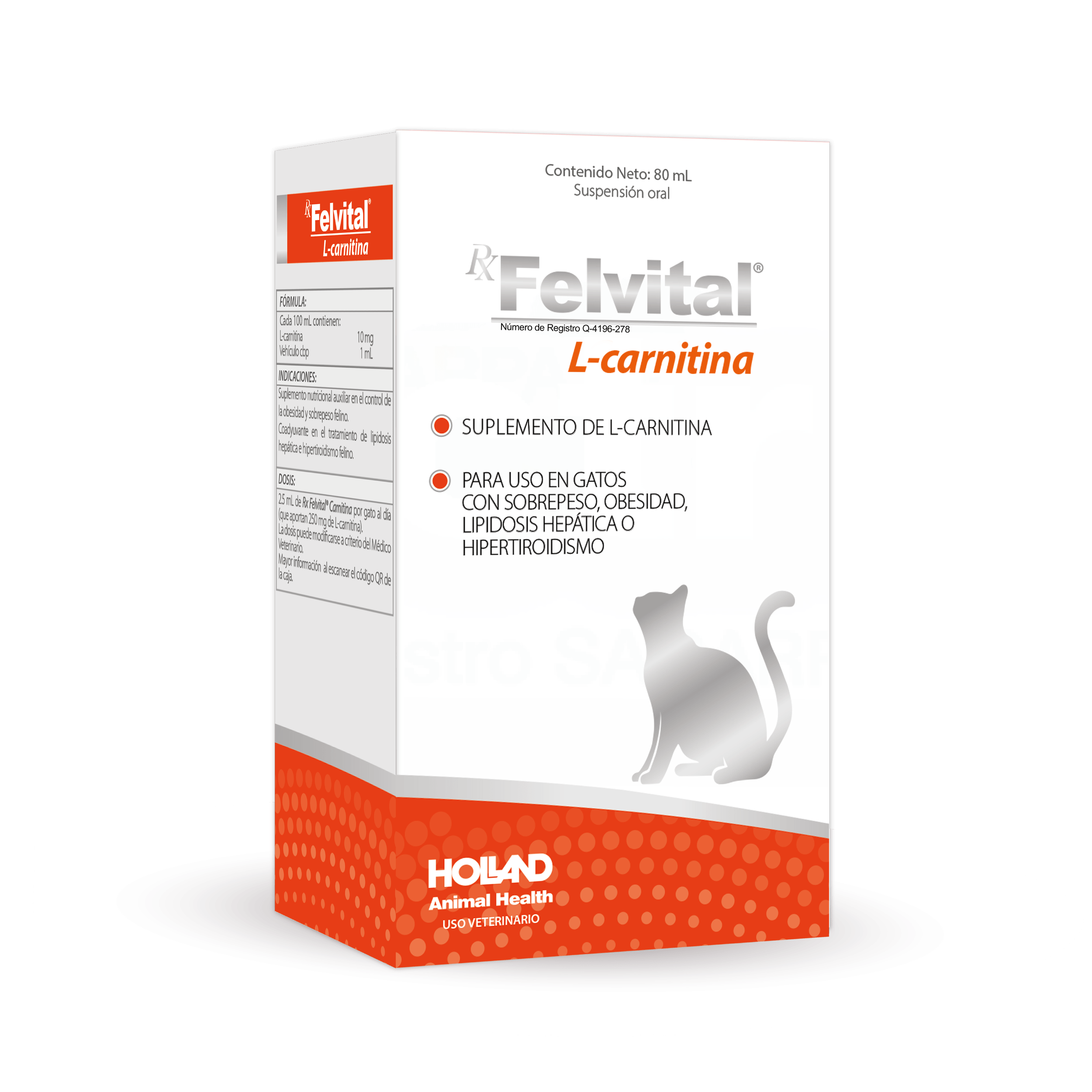 FELVITAL L-CARNITINA 80 ML.