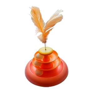 Fuente de Pelotas con Plumas