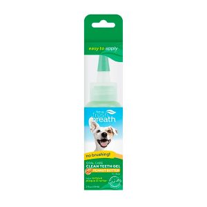 Fresh Breath Gel Dental Perro Sabor Mantequilla de Maní