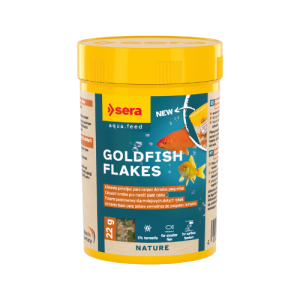 Alimento escamas peces agua fría. Sera Goldfish Flakes 22g