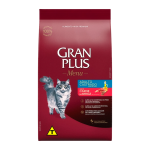 Gran Plus Adulto Castrado Carne y Arroz 10 Kg
