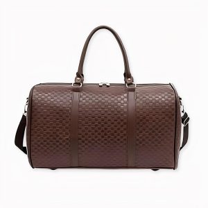 Gran bolsa de viaje impermeable de polipiel