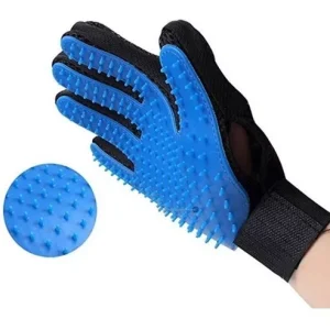 Guante cepillo de aseo de goma