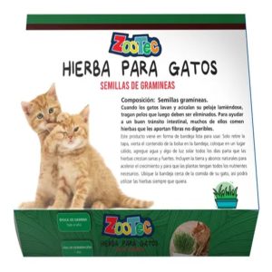 Hierba Para Gato Lista Para Usar 120grs Zootec