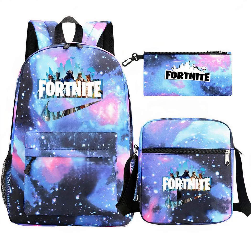 Set de mochila Fortnite Galaxy de 3 piezas – mochila, bandolera y estuche - Imagen 5
