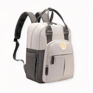 Bolso cambiador multiusos, beige o marrón