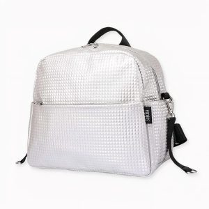 Bolso cambiador con textura para padres