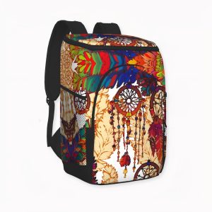 Mochila isotérmica con motivo de atrapasueños