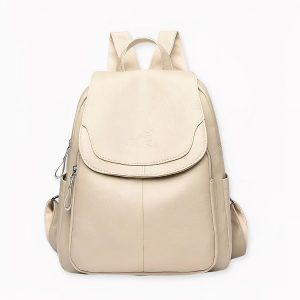 Elegante mochila para mujer en piel vegana