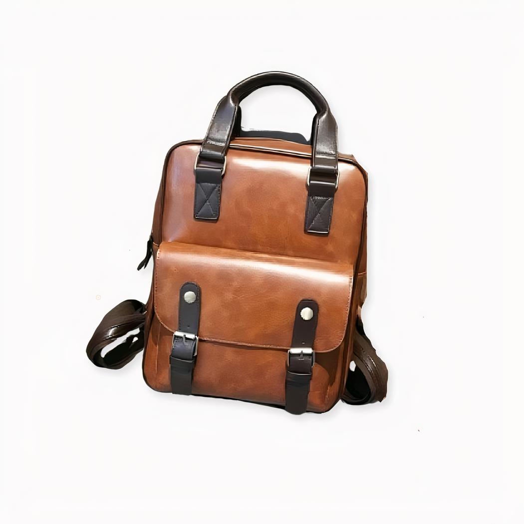 Mochila satchel vintage para mujer
