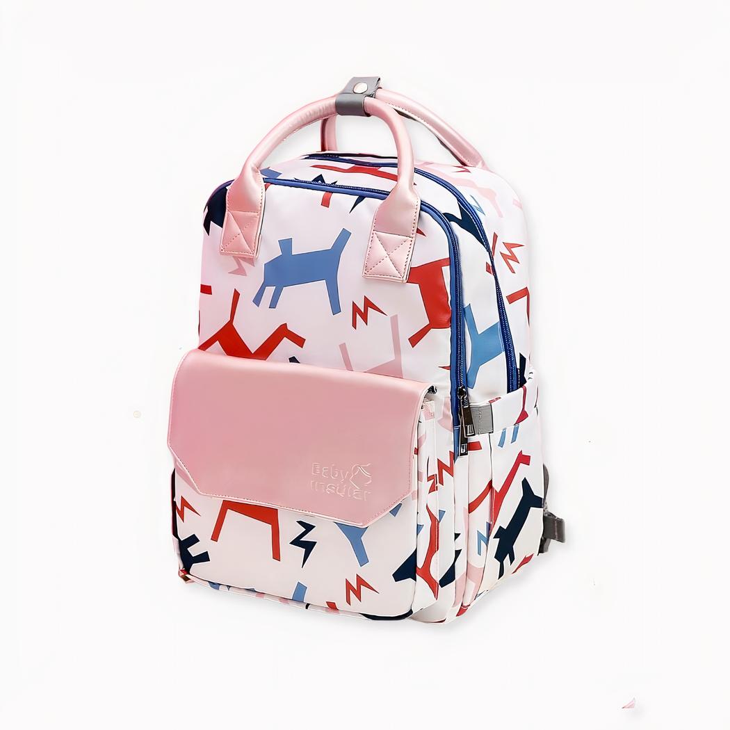 Mochila cambiador multifuncional de colores