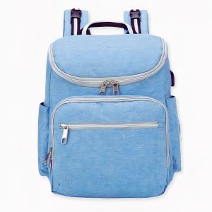 Bolso cambiador multifunción con puerto USB