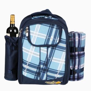 Mochila isotérmica de picnic con manta