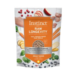 INSTINCT RAW LONGEVITY – ADULT DOGS – CHICKEN