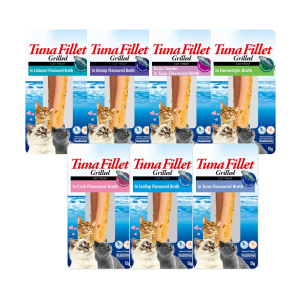 Inaba Tuna Fillet Grilled Cat (Filete de Atún sabores variados) 15 gr