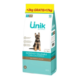 Ünik Junior Perro Cachorro Mediano y Grande | 17 kg