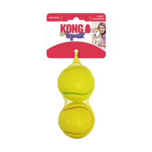 Kong Squeezz Action Tennis Assorted X 2 Ball PCT2
