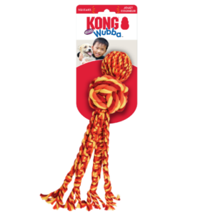 Kong wubba weaves w/ rope assorted