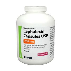 CEFALEXINA 250 MG. 500 CAPS.