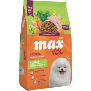 Max Vita Adultos Razas Pequeñas Buffet Pollo y Vegetales