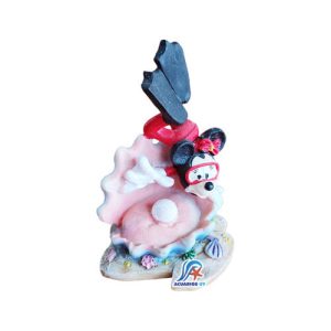 Minnie Mouse buceando, Disney. Decoración para acuario