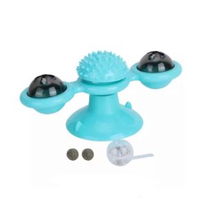 Juguete giratorio con catnip