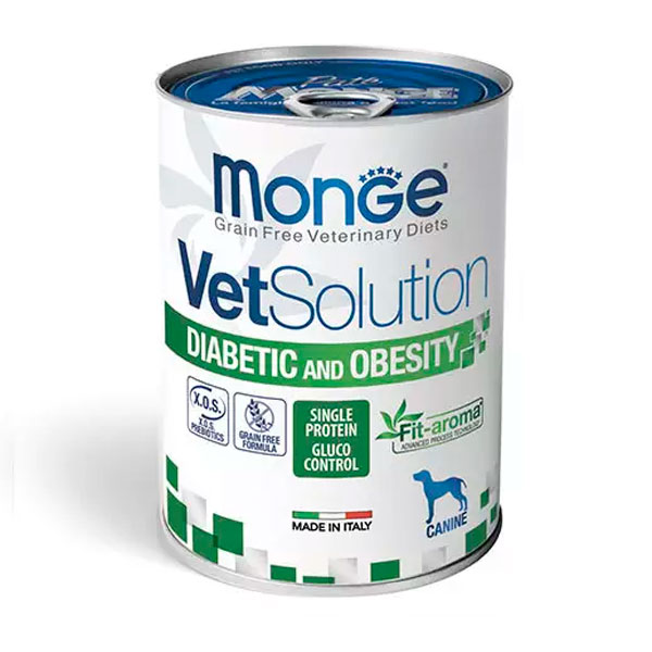 Monge VetSolution Canine Diabético y Obesidad