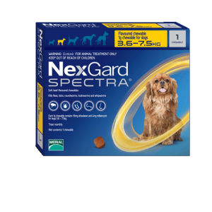 NEXGARD SPECTRA S 3.6 – 7.5 KG.