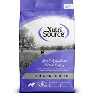 ALIMENTO PARA PERRO NUTRI SOURCE SMALL & MEDIUM BREED PUPPY GRAIN FREE