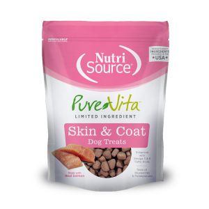 NUTRI SOURCE TREATS PIEL Y PELAJE 6 OZ