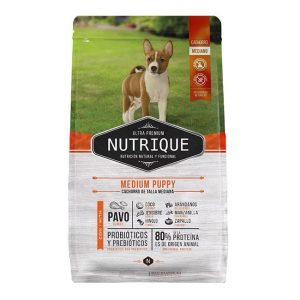 Nutrique Medium Puppy para Perro Cachorro Mediano | 12 kg