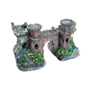 Ruina dos torres. Decoración para acuario