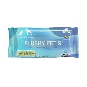 Pañitos Húmedos Para Perros Flushy