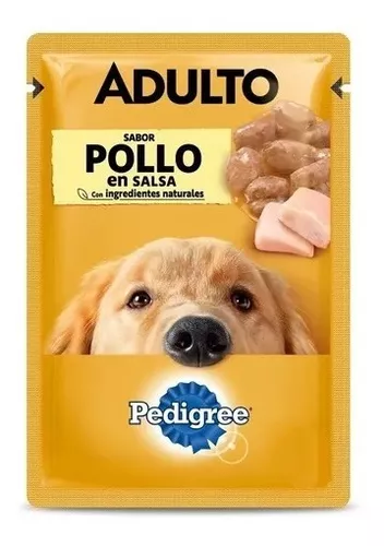 PEDIGREE alimento húmedo en sobrecito. 100gs - Imagen 2